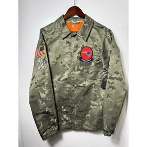 Nike New England Patriots Salute to Service Sideline Full-Snap Jacket Men NWT’s